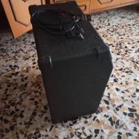 amplificatore per tastiera e microfono