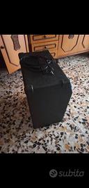 amplificatore per tastiera e microfono