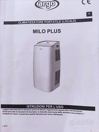 climatizzatore  portatile Milo plus argo 13.000 BT