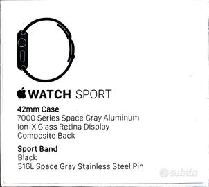 Apple Watch Sport 42mm Case 7000 Series