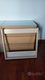 Adattatore fasciatoio per Cassettiera Ikea Malm
