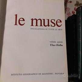LE MUSE enciclopedia Istituto Geografico De Agosti