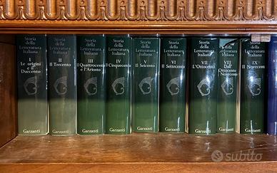 Storia della Letteratura Italiana Garzanti