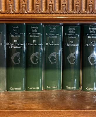 Storia della Letteratura Italiana Garzanti