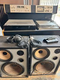 Hi fi vintage con mobile pioneer