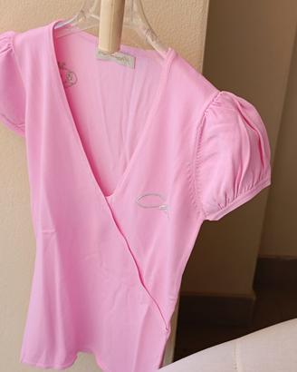Maglia Artigli color rosa confetto