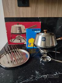 Set da fonduta alessi completo