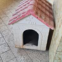 cuccia per animali in cemento 