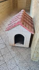 cuccia per animali in cemento 