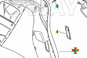 -Scudo interno Aprilia Scarabeo 50 AP8179651