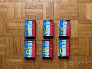 6 audiocassette Zanichelli - corso di francese