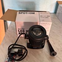 2x Eurolite LED IP Spot-15W RGBW