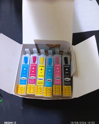 cartucce ricaricabili per stampanti epson