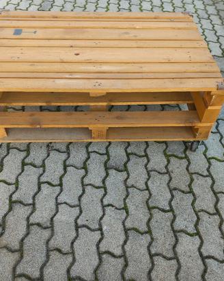 Tavolino in legno ricavato da pallet