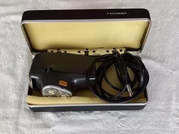 Rasoio elettrico vintage Philips con custodia