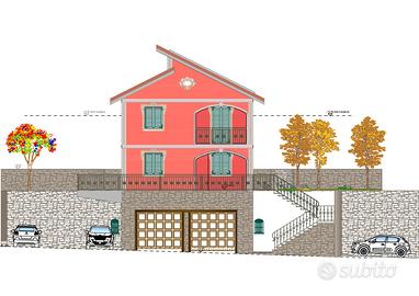 Terreno x 2 villette Avgno - Recco