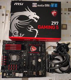 Kit scheda madre Msi, i7 , RAM , dissipatore