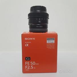 Obiettivo Sony FE 50mm F2.5 G usato