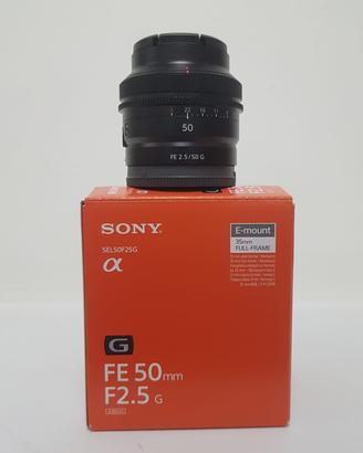 Obiettivo Sony FE 50mm F2.5 G usato