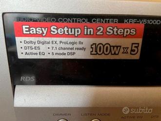 sintoamplificatore kenwood KRF-V5100D 100w+100w  			