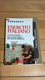 Libro concorsi Esercito Italiano con test