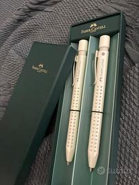 Set Penna e Portamine Faber-Castell Bianco Box