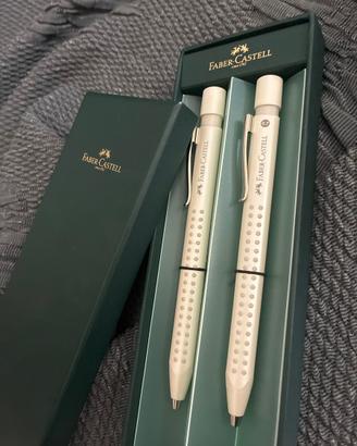 Set Penna e Portamine Faber-Castell Bianco Box