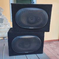Casse Kenwood altoparlanti ovali 3 vie