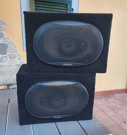 Casse Kenwood altoparlanti ovali 3 vie