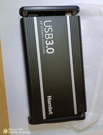 CASE CONTENITORE USB 3.0 DISCO ESTERNO SATA