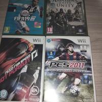 giochi Xbox One e Wii  leggere descrizione 