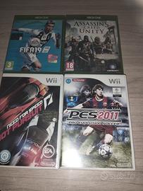giochi Xbox One e Wii  leggere descrizione 