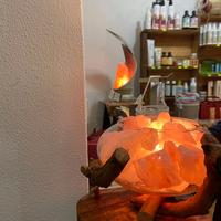 Lampada di sale dell' Himalaya