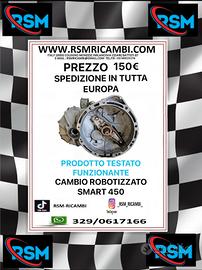 cambio robotizzato smart450 600 BENZINA