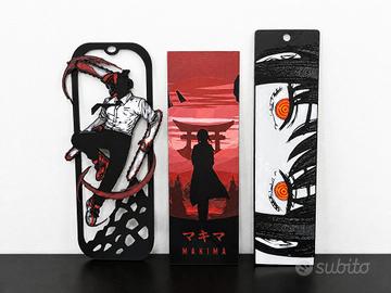 Segnalibri anime e manga decorativi stampati in 3D