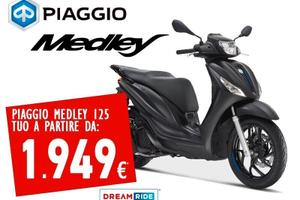 NUOVO PIAGGIO MEDLEY 125 2026 - TUO DA 1949€ CON D