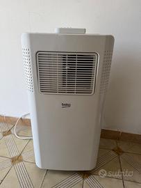 condizionatore portatile Bek con tubo di scarico