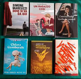 Lotto, divisibile, n. 5 libri come nuovi