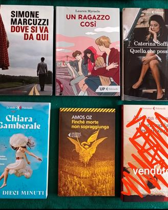 Lotto, divisibile, n. 5 libri come nuovi