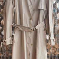 Trench lungo beige