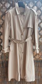Trench lungo beige