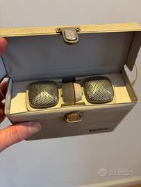 Microfono Grundig GDSM 202 Stereo Dinamico Audio