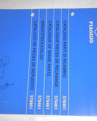 CATALOGO PARTI DI RICAMBIO FREE PIAGGIO 578461