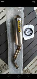 Scarico Arrow thunder  Honda XR 125 Yamaha XT 125