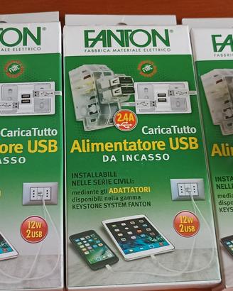 alimentatore da incasso 