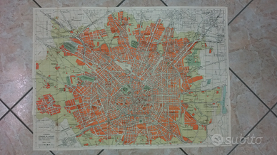 Carta della città di Milano - 1960