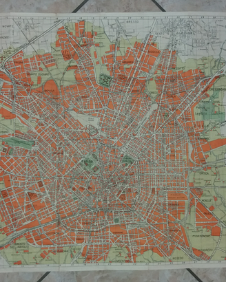 Carta della città di Milano - 1960