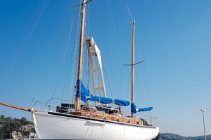 Barca a vela classica ketch