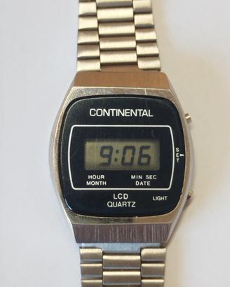 Orologio vintage Continental LCD Quarta digitale 