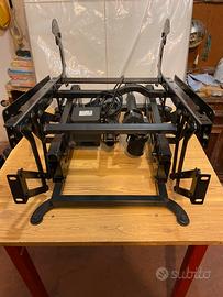 Meccanismo elettrico sottopoltrona a 2 motori